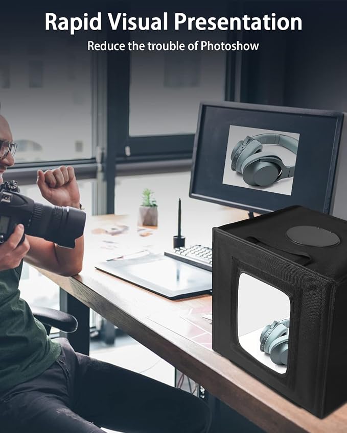 DUCLUS Light Box Photography, Portable Lightbox - Image 9