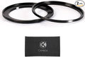 Camkix 77-82mm Step-Up Filter Ring Adapter, 77mm to 82mm by CamKix