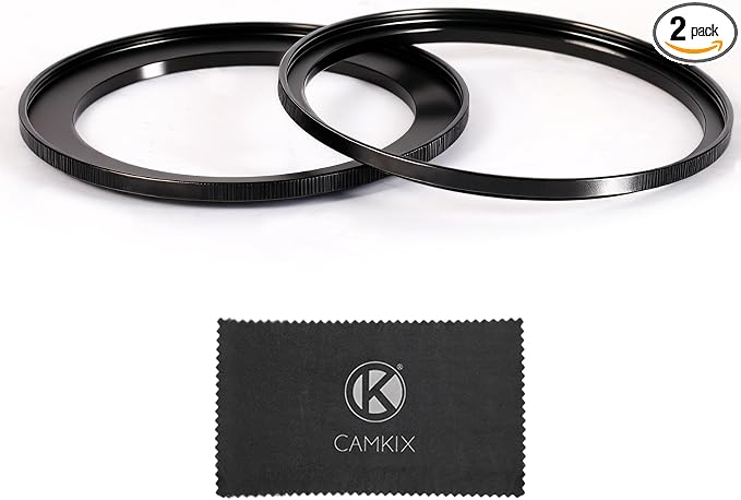 Camkix 67-82mm Step-Up Filter Ring Adapter, 67mm to 82mm by CamKix