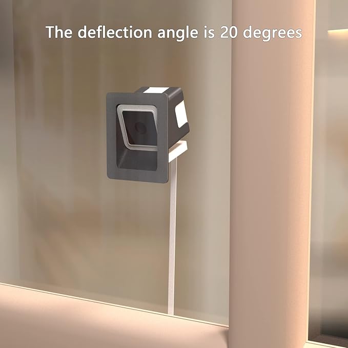 Teccle 2 Pack Angled Window Mount - Image 4