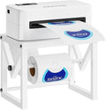 Marbrasse Label Holder for Rolls and Fanfold Labels, Metal Label Printer Holder by Marbrasse