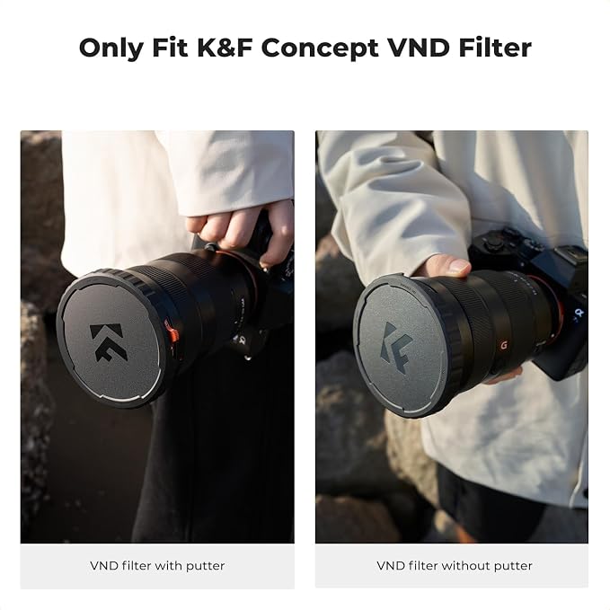 K&F CONCEPT 72mm Variable ND Lens Filter Cap TPU Material. Only - Image 6