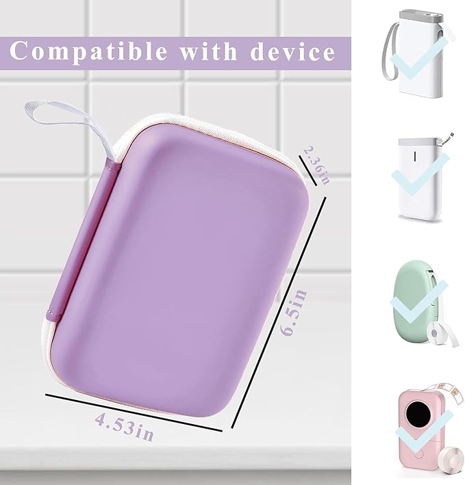 TUGUAI Label Maker Case Compatible - Image 3