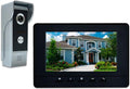 Wired Video Intercom System, 7 Inch Video Doorbell Door Camera Kit | Dual-way by AMOCAM