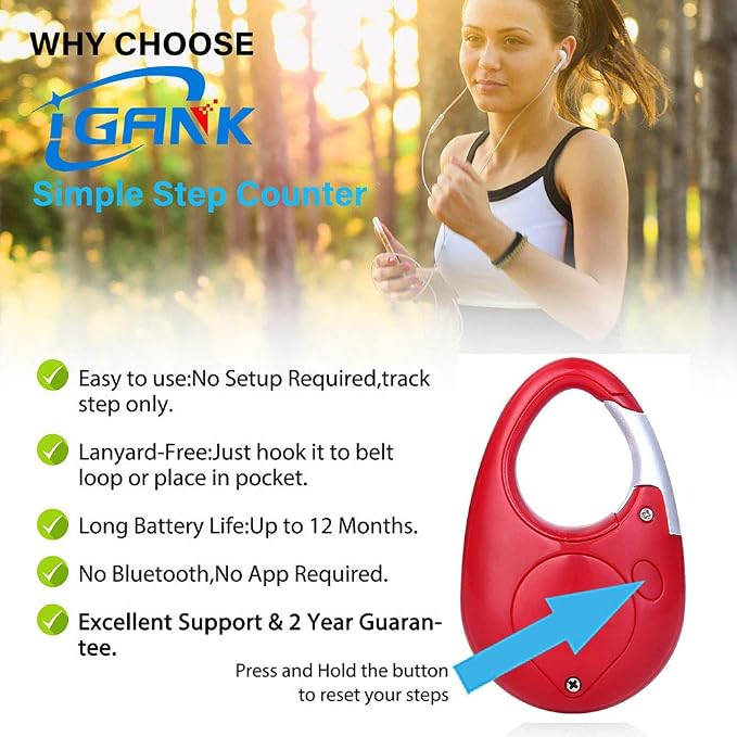Simple Walking Pedometer 3D Step Counter - Image 3