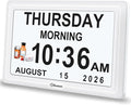 Soobest Dementia Digital Clock for Seniors Elderly, 20 Alarm Reminders 3 by Soobest