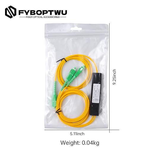 SC APC 1X2 Singlemode Fiber Optical Splitter - Image 5