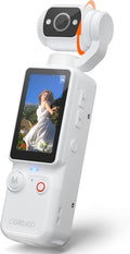 Portable Video Recorder with 180° Rotating Lens, Vlogging Camera, Pocket Body by Unknown