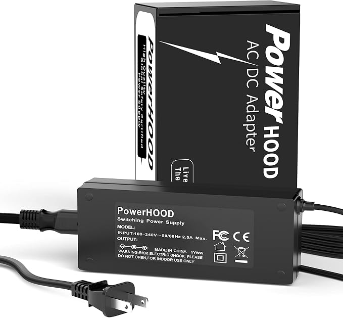 12V AC/DC Adapter Compatible - Image 3