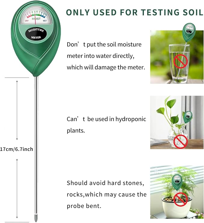 Censinda Soil Moisture Meter, Soil Moisture Monitor - Image 6