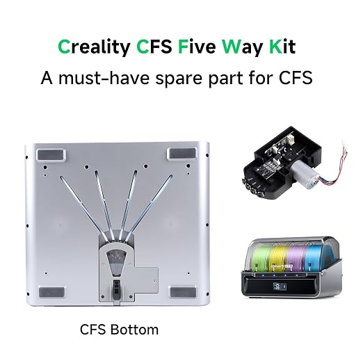 Creality CFS Five Way Kit, CFS Bottom Bracket, Original CFS Replacement - Image 2