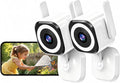 Cameras for Home Security Indoor Outdoor, Dual Antenna 5G/2.4G WiFi Security by GUOANVISION