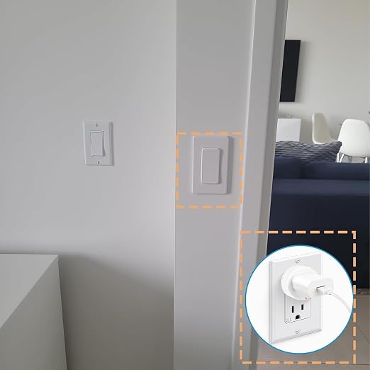 Wireless Wall Switch Remote Control Outlet, TUV List, No Wiring Needed - Image 7
