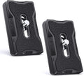 K&F CONCEPT Set of 2 Quick Release Plate Adapter 1/4 Inch Aluminium Tripod Mount by KFCONCEPT