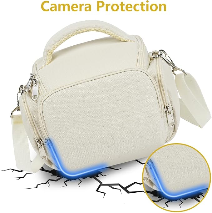 Ainiv DSLR Camera Bag, Waterproof Anti-Shock SLR Camera Case, Large Adjustable - Image 4