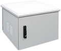 Electriduct 6U Outdoor Cabinet 18 Inch Depth IP55 Weather Resistant Enclosure by Electriduct