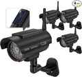 WALI Dummy Fake Camera, Solar Powered Fake Security Camera by WALI