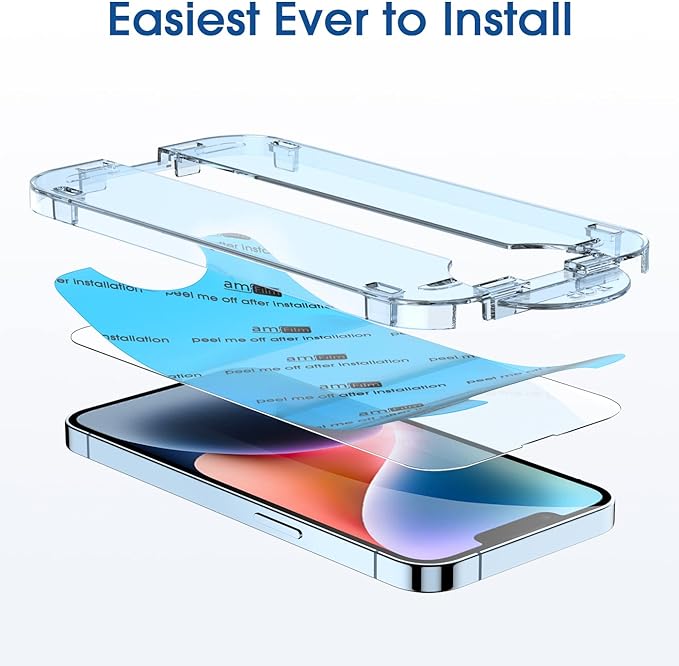 amFilm Tempered Glass Screen Protector + Camera Lens Protector - Image 3