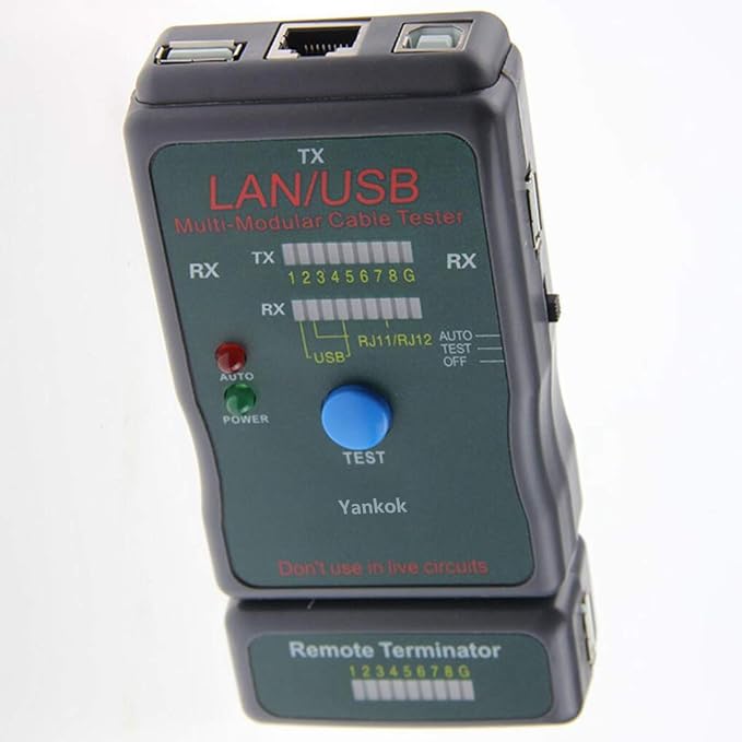 Yankok LAN/USB Multi-Network Modular Cable Tester - Image 2