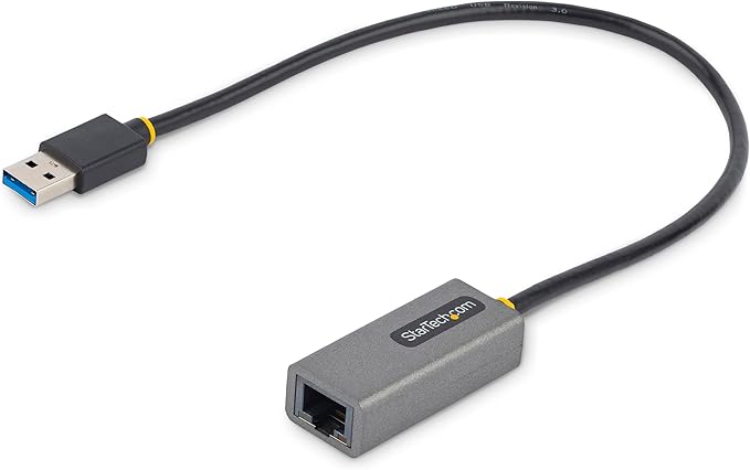 USB to Ethernet Adapter, USB 3.0 to 10/100/1000 Gigabit Ethernet LAN Adapter by StarTech