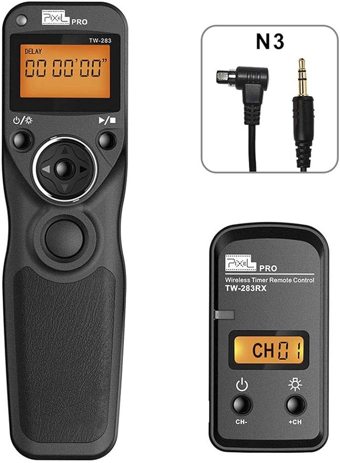 Pixel TW-283 N3 Wireless Shutter Remote Control Tiner Remote Shutter Release by Pixel