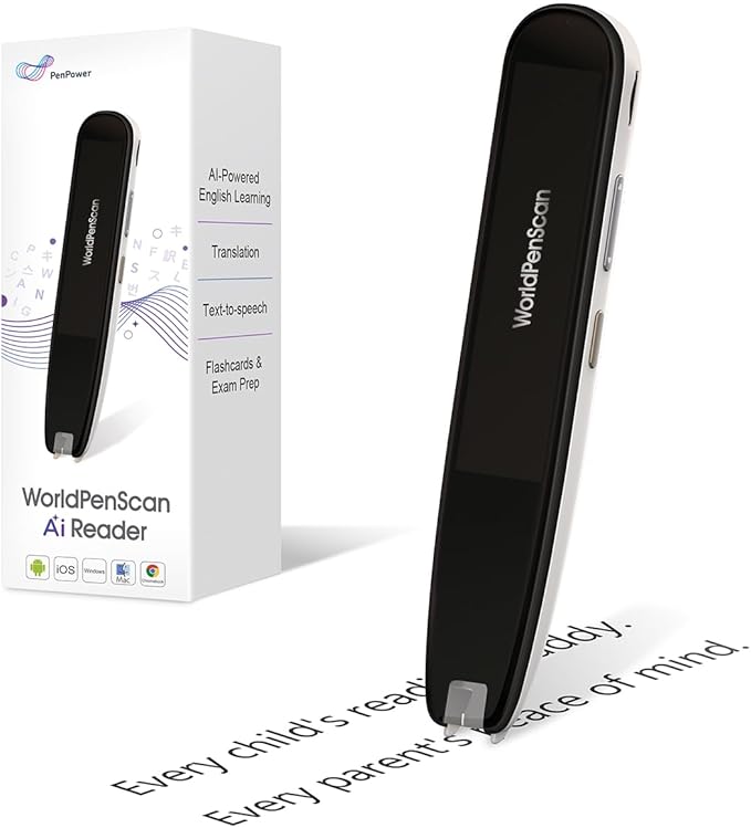WorldPenScan AI Reader – Reading Pen by PenPower