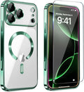 Magnetic Glossy Case for iPhone 17 Pro, iPhone 17Pro Phone Case Slim Clear by Unknown