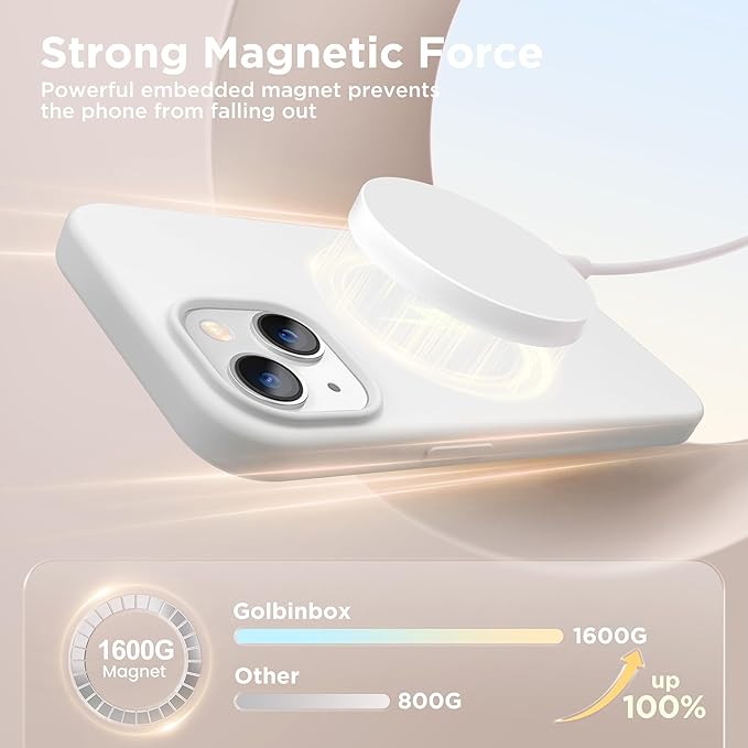 GolbinBox Magnetic for iPhone 15 Case, Compatible - Image 3