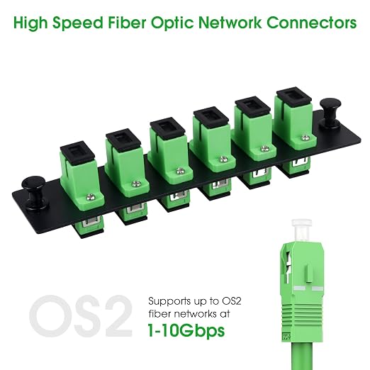 6 Simplex SCAPC Fiber Patch Panel - Image 5