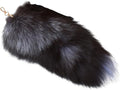 Fox Tail Keychain Long, Fluffy Therian Tail Faux Fur Keyring, Party Costume by Unknown
