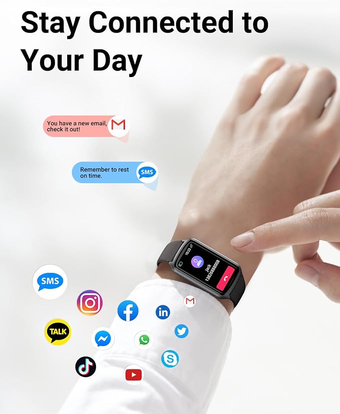 Amzhero Health Fitness Tracker - Image 6