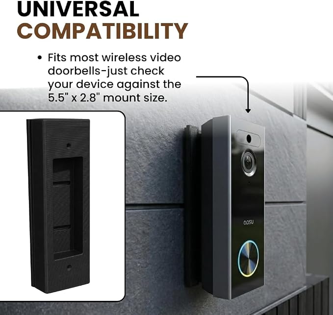 SplashNColor Doorbell Angle Mount Compatible - Image 3