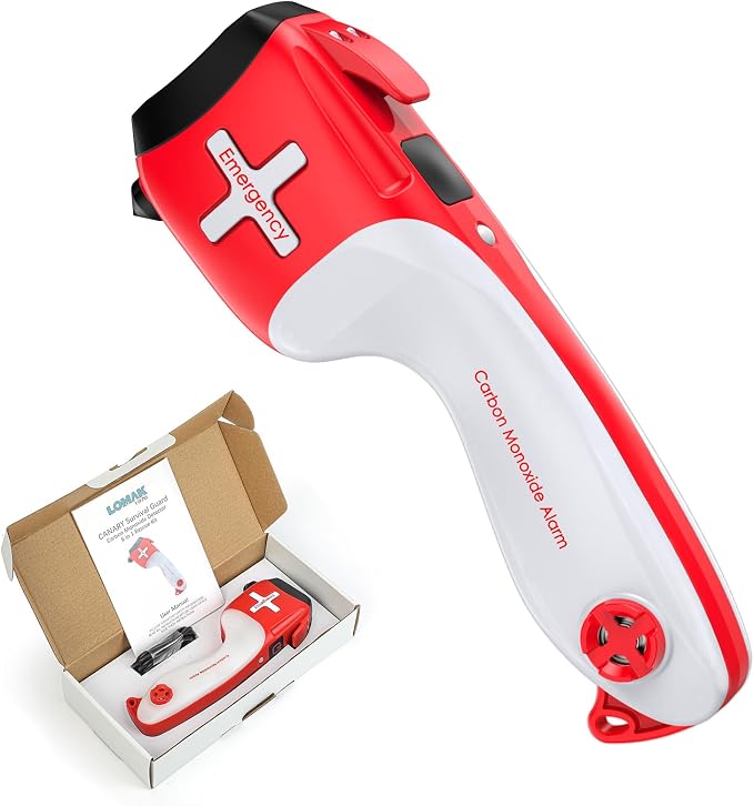 6-in-1 Multifunctional Emergency Tool, Flashlight by Unknown