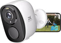 5G/2.4GHz WiFi Security Cameras Wireless Outdoor, 2K Battery Home Security by Rraycom