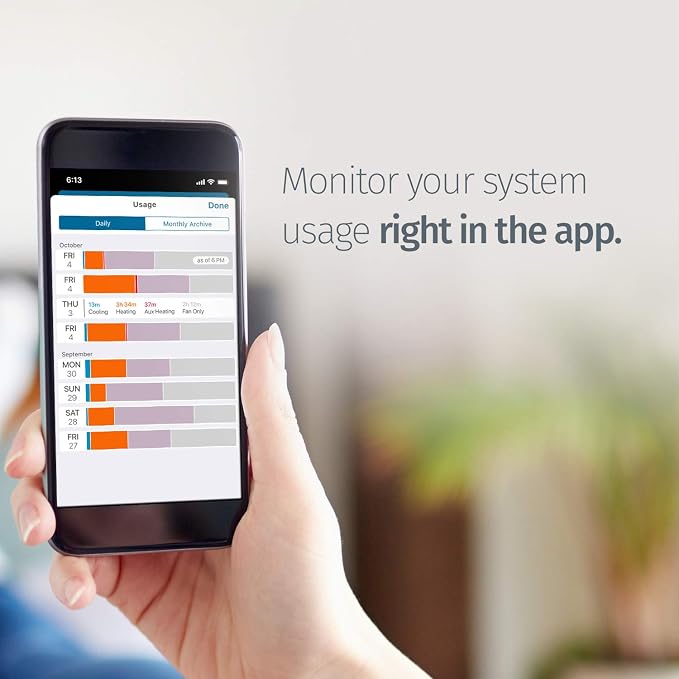Emerson Sensi Wi-Fi Smart Thermostat - Image 6