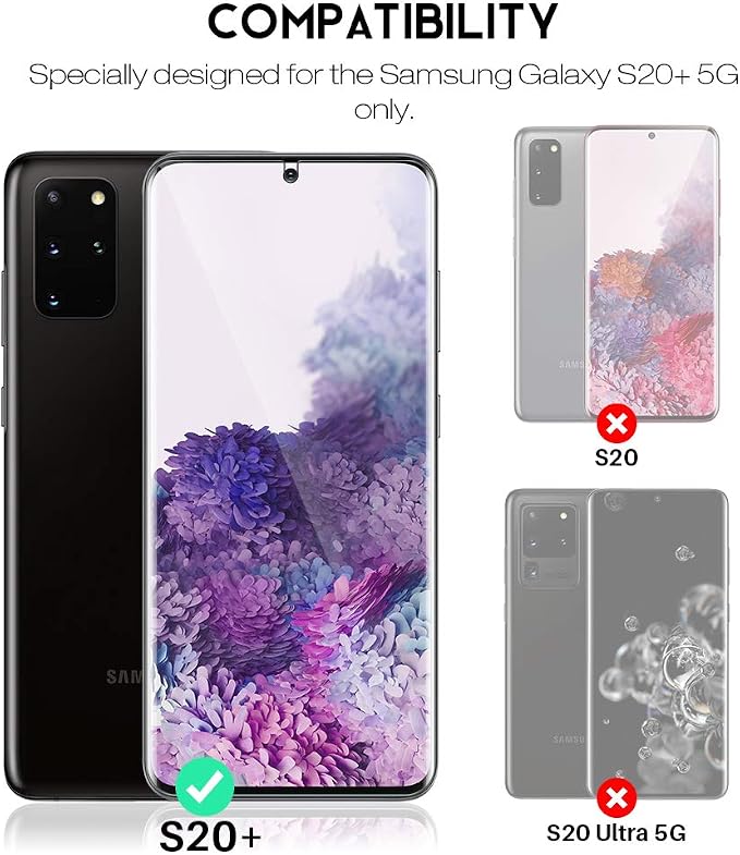 LK 4 Pack 2 Pack Screen Protector + 2 Pack Camera Lens Protector - Image 2