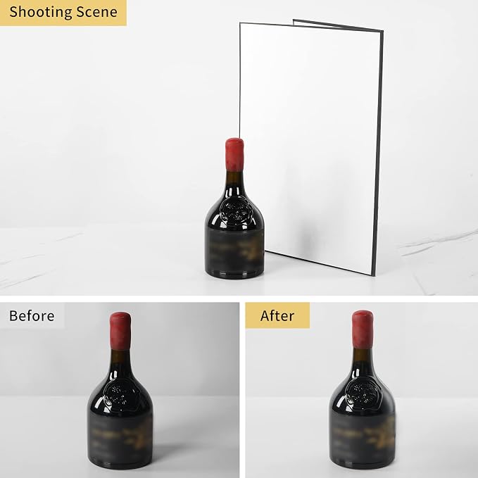 Meking 3 in 1 Photography Reflector Cardboard, Product and Food Photo Shooting - Image 3