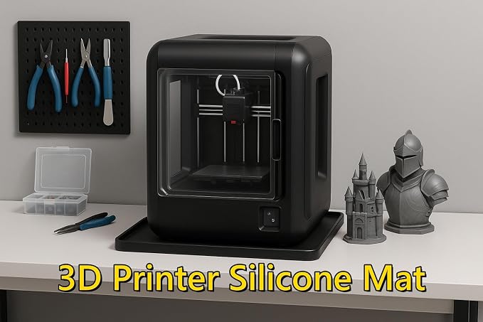 18X15 Anti-Slip Mat for 3D Printers, Compatible - Image 3