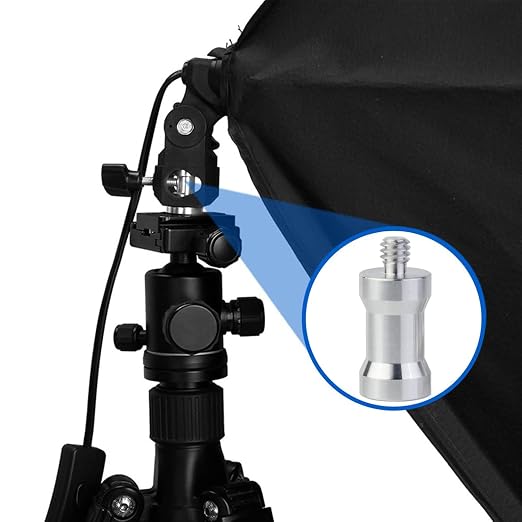 16PCS Camera Screws Mount Set 1/4 Inch and 3/8 Inch Threaded Converter Screws - Image 7