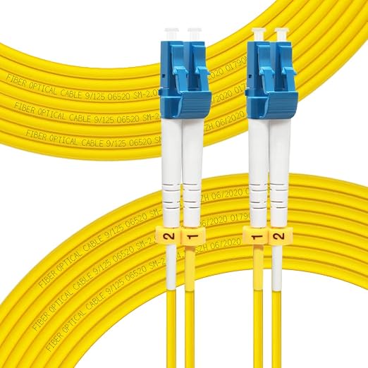 FLYPROFiber- 150M/492ft OS2 Fiber Patch Cable LC to LC, Length Options: by FLYPROFiber