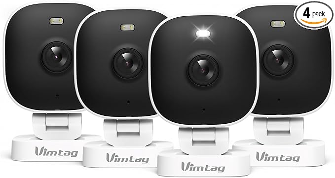 VIMTAG 4MP Security Camera, 2.4G/5G Outdoor Indoor Cameras by Vimtag