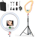 22" Large Ring Light with Stand, Foldable LED Big Ring Light Tripod by Auriani
