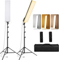 2 Pack LED Video Light Kit 23.6", SEDGEWIN Photography Lighting 2500-7500K by SEDGEWIN