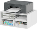 Desktop Printer Table with Storage, 2 Tier Printer Stand by YQJENMW-TreasureFurniture