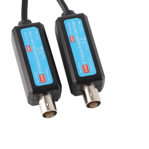 Network Coaxial Transmitter, 1Pair 10/100Mbps Passive IP 1CH Ethernet Over Coax - Image 7