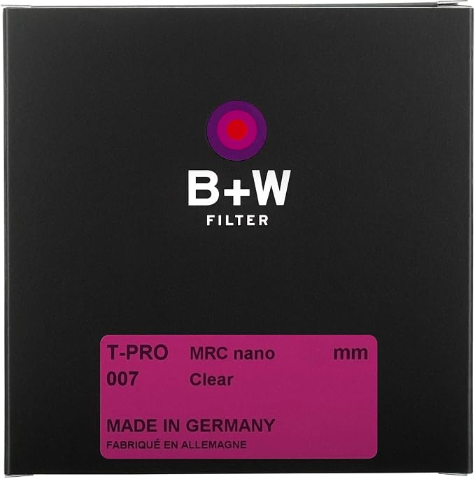 B + W Clear Protection Filter for Camera Lens – Ultra Slim Titan Mount - Image 2