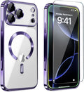 Magnetic Glossy Case for iPhone 17 Pro, iPhone 17Pro Phone Case Slim Clear by Unknown