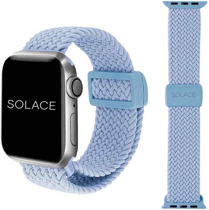 Solace Bands Imperium Adapt Wide Adjustable Nylon Braided Watch Band by SolaceBand