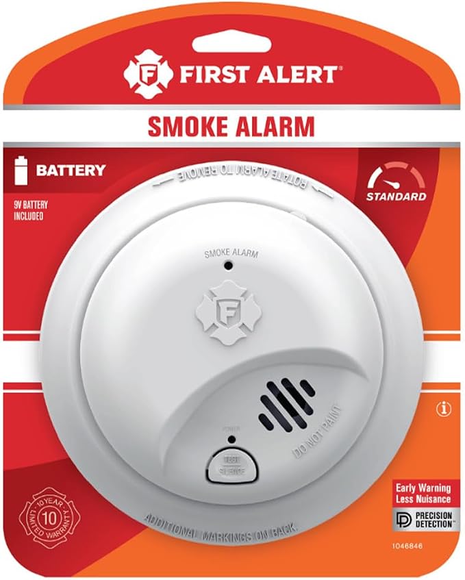 First Alert 1046846 RV Approved Battery-Operated Smoke Alarm - Image 2