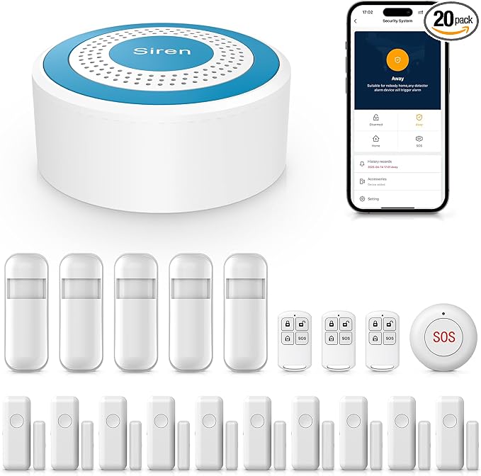 Wireless Alarm Systems, Smart Home Security System by PGST